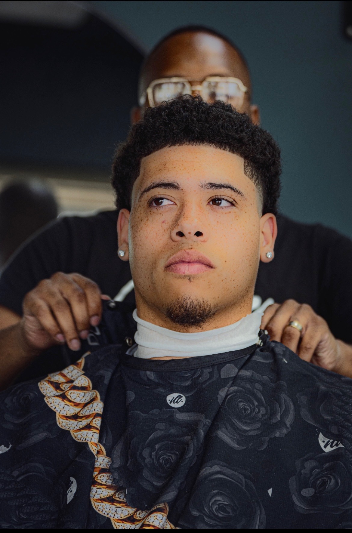 Cape going on before the cut starts