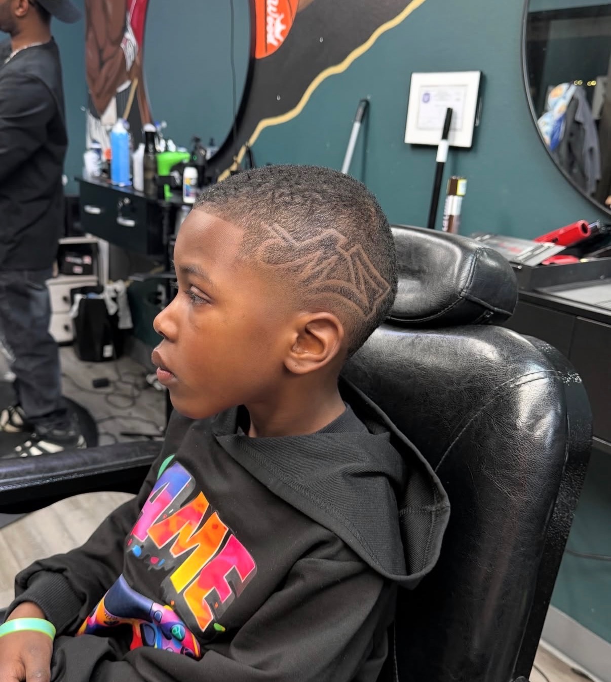 Crown Cuts kids cut
