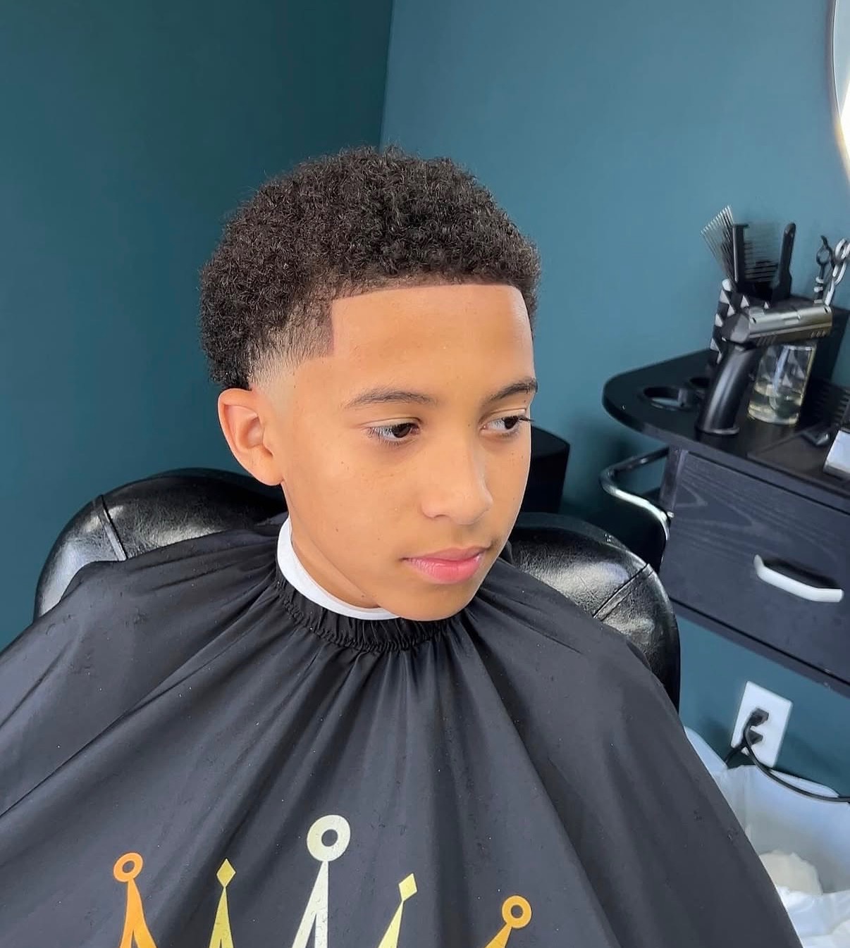 Crown Cuts kids cut