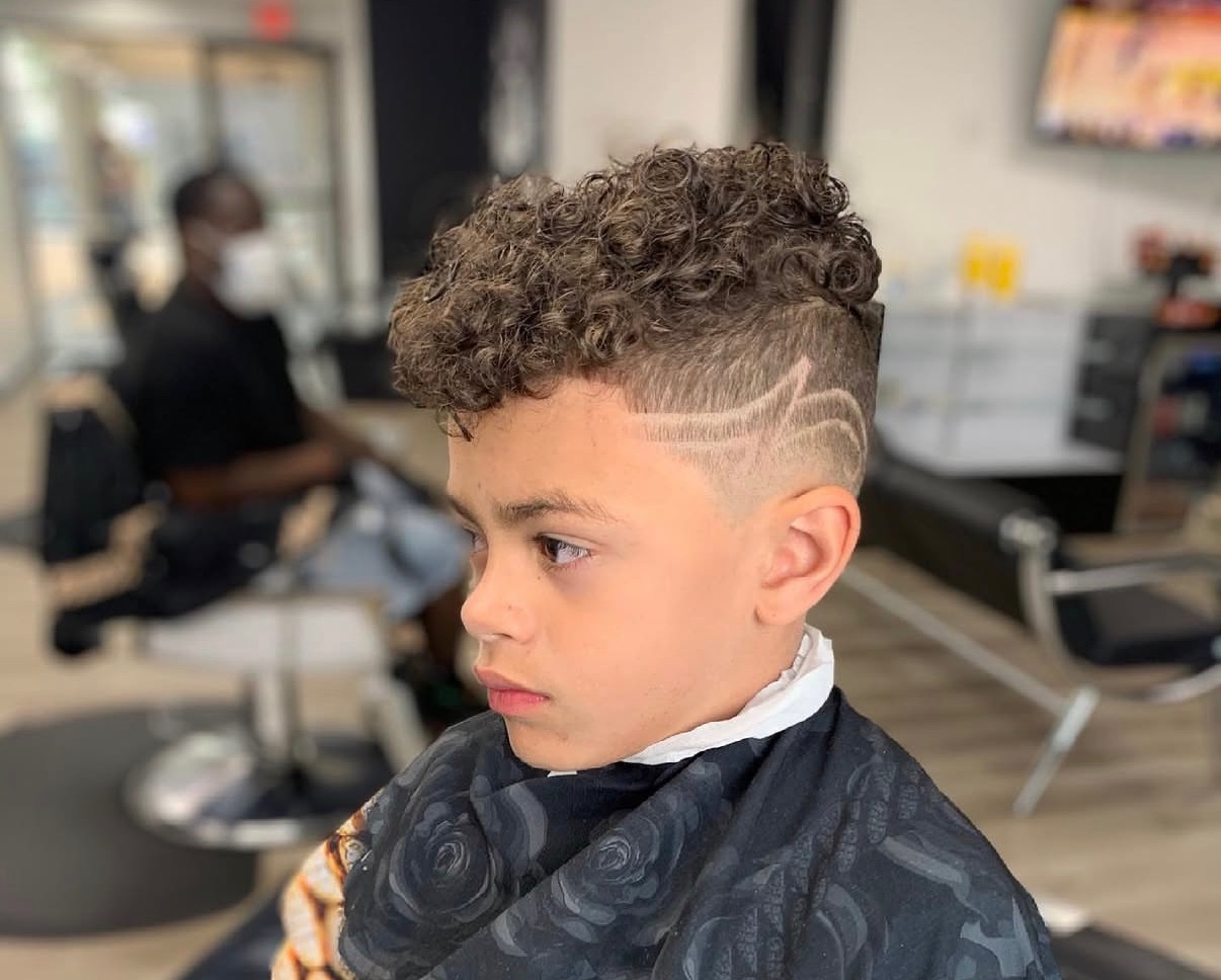 Crown Cuts kids cut